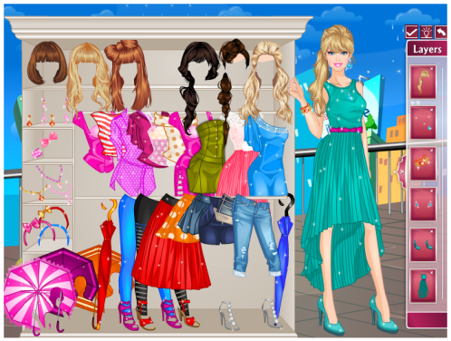 Free online Barbie dress up games 